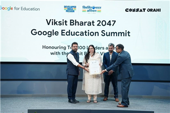 Huge Congratulations to Dr. Kavisha Khurana 💫 on being awarded the prestigious Vikshit Bharat 2024 award among the top 100 educators from across India! 🌟 With an esteemed panel of judges including Suniel Shetty, Raj Shamani, Aman Gupta, Kiran Bedi, and Shantanu Naidu, this recognition is truly remarkable.